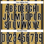 Linie Schwarz Gold-Weiß Custom Fußball Alte Uniform Trikot Sublimation Linie Schwarz Gold-Weiß Custom Fußball Alte Uniform Trikot Sublimation