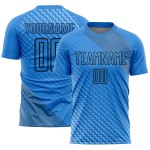 Lakes Shapes Geometric Custom Jersey Schwarz Uniform Blau Fußball Sublimation Lakes Shapes Geometric Custom Jersey Schwarz Uniform Blau Fußball Sublimation