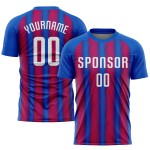 Royal Sublimation Custom Fußball Uniform Trikot Weiß-Rot Royal Sublimation Custom Fußball Uniform Trikot Weiß-Rot