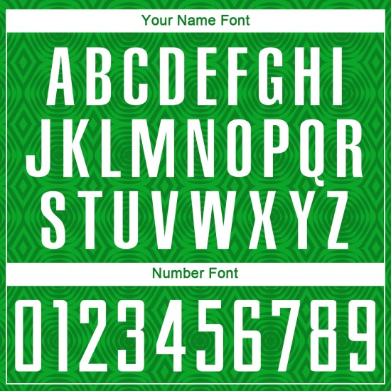 Grün Weiß Jersey Uniform Formen Gras Fußball Benutzerdefinierte Geometrische Sublimation Grün Weiß Jersey Uniform Formen Gras Fußball Benutzerdefinierte Geometrische Sublimation