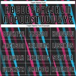 Fußball Schwarz Schwarz Jersey Custom Blau-Rosa Sublimation Uniform Licht Fußball Schwarz Schwarz Jersey Custom Blau-Rosa Sublimation Uniform Licht