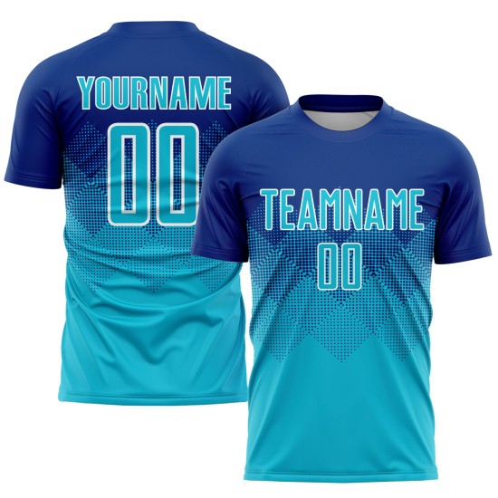 Soccer Lakes Uniform Sublimation Blau-Weiß Royal Jersey Custom Soccer Lakes Uniform Sublimation Blau-Weiß Royal Jersey Custom