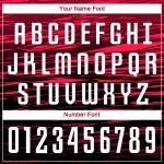Benutzerdefinierte weiß-rote Trikot Uniform Sublimation Fußball schwarz Benutzerdefinierte weiß-rote Trikot Uniform Sublimation Fußball schwarz