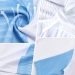 Wellenlinien Sublimation Uniform Fußball Rot Jersey Schwarz-Weiß Custom Wellenlinien Sublimation Uniform Fußball Rot Jersey Schwarz-Weiß Custom